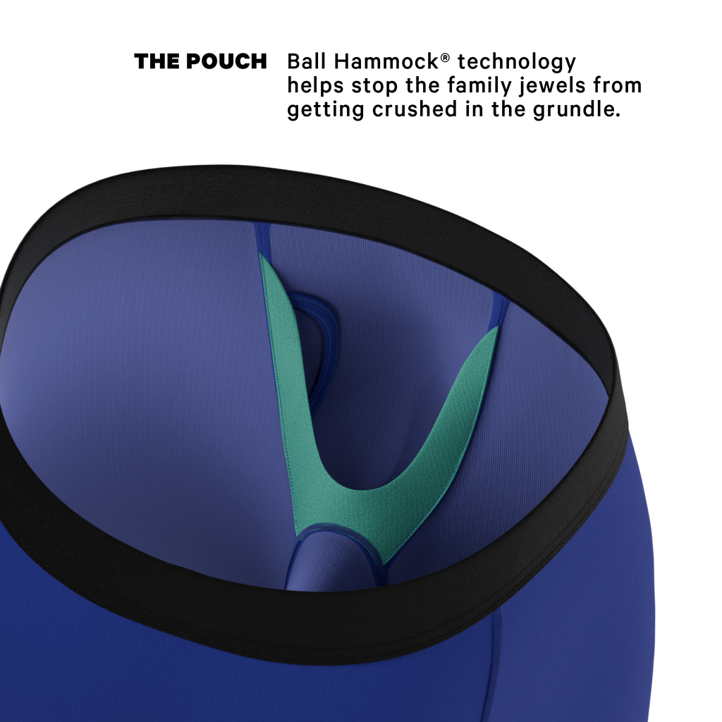 The Fancy Feather | Peacock Ball Hammock® Boxer - Long Leg - Shinesty