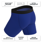 The Fancy Feather | Peacock Ball Hammock® Boxer - Long Leg - Shinesty