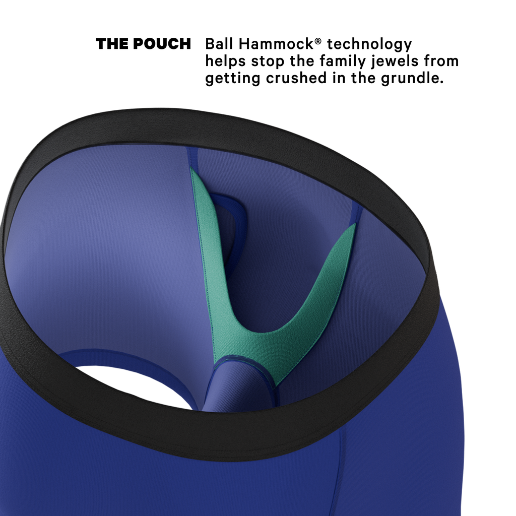 The Fancy Feather | Peacock Ball Hammock® Pouch Underwear With Fly - Shinesty