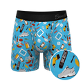 The Father Figures | Dad Gear Ball Hammock® Pouch Underwear With Fly - Shinesty