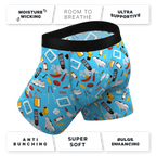 The Father Figures | Dad Gear Ball Hammock® Pouch Underwear With Fly - Shinesty