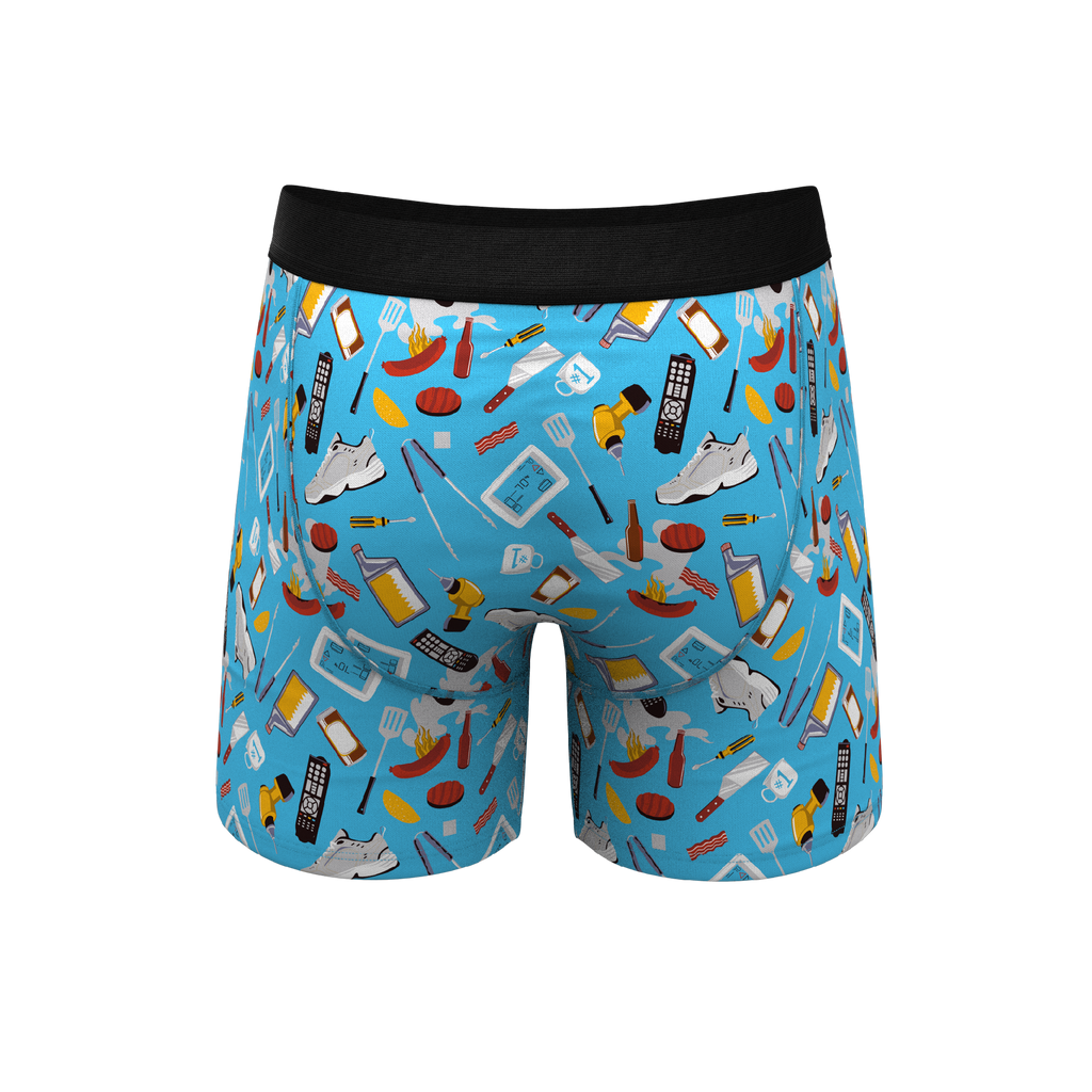 The Father Figures | Dad Gear Ball Hammock® Pouch Underwear With Fly - Shinesty