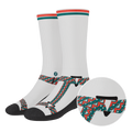 The Faux Pas | Velcro Sandal Heel Hammock™ Crew Socks - Shinesty