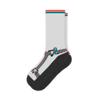 The Faux Pas | Velcro Sandal Heel Hammock™ Crew Socks - Shinesty