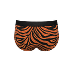 The Feral Feline | Tiger Print Ball Hammock® Pouch Underwear Briefs - Shinesty