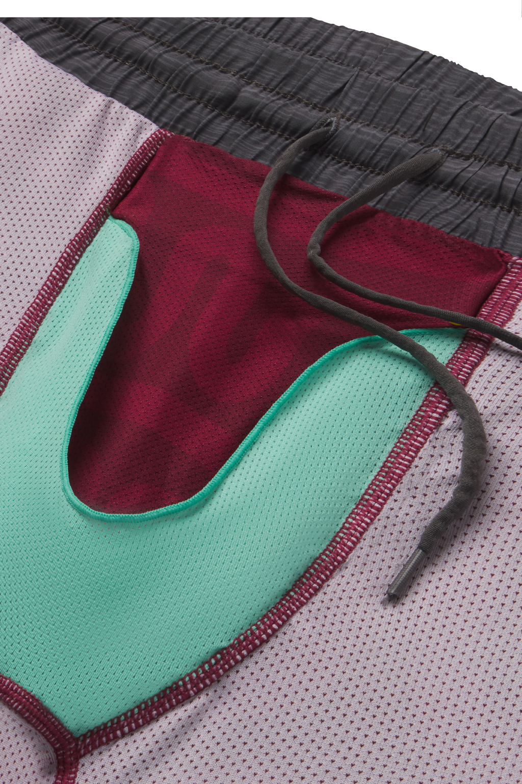 The Finish Line | Grey and Red Ball Hammock® 9 Inch Athletic Shorts - Shinesty