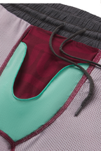The Finish Line | Grey and Red Ball Hammock® 9 Inch Athletic Shorts - Shinesty