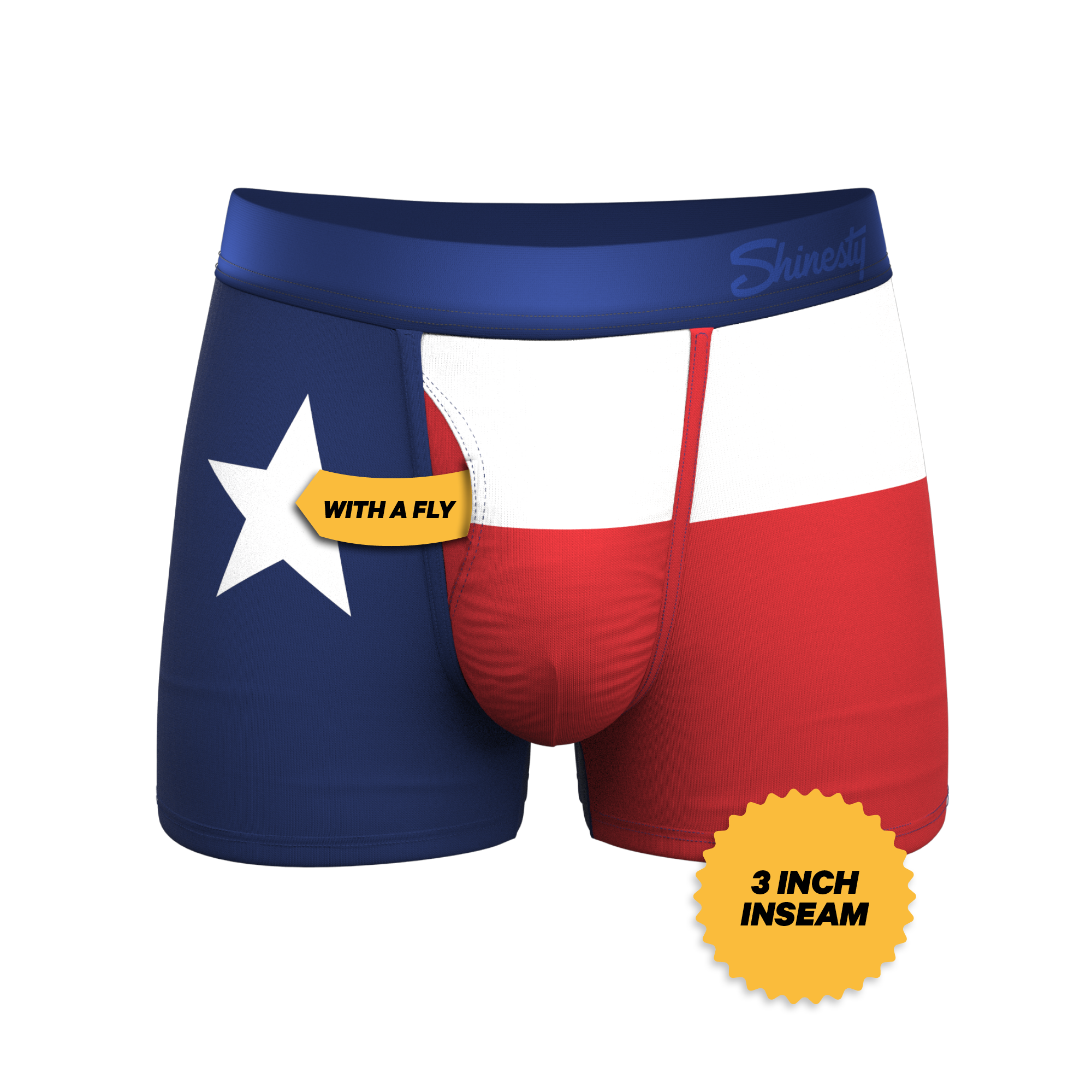 The First Rodeo | Texas Flag Ball Hammock® Pouch Trunk Underwear - Shinesty