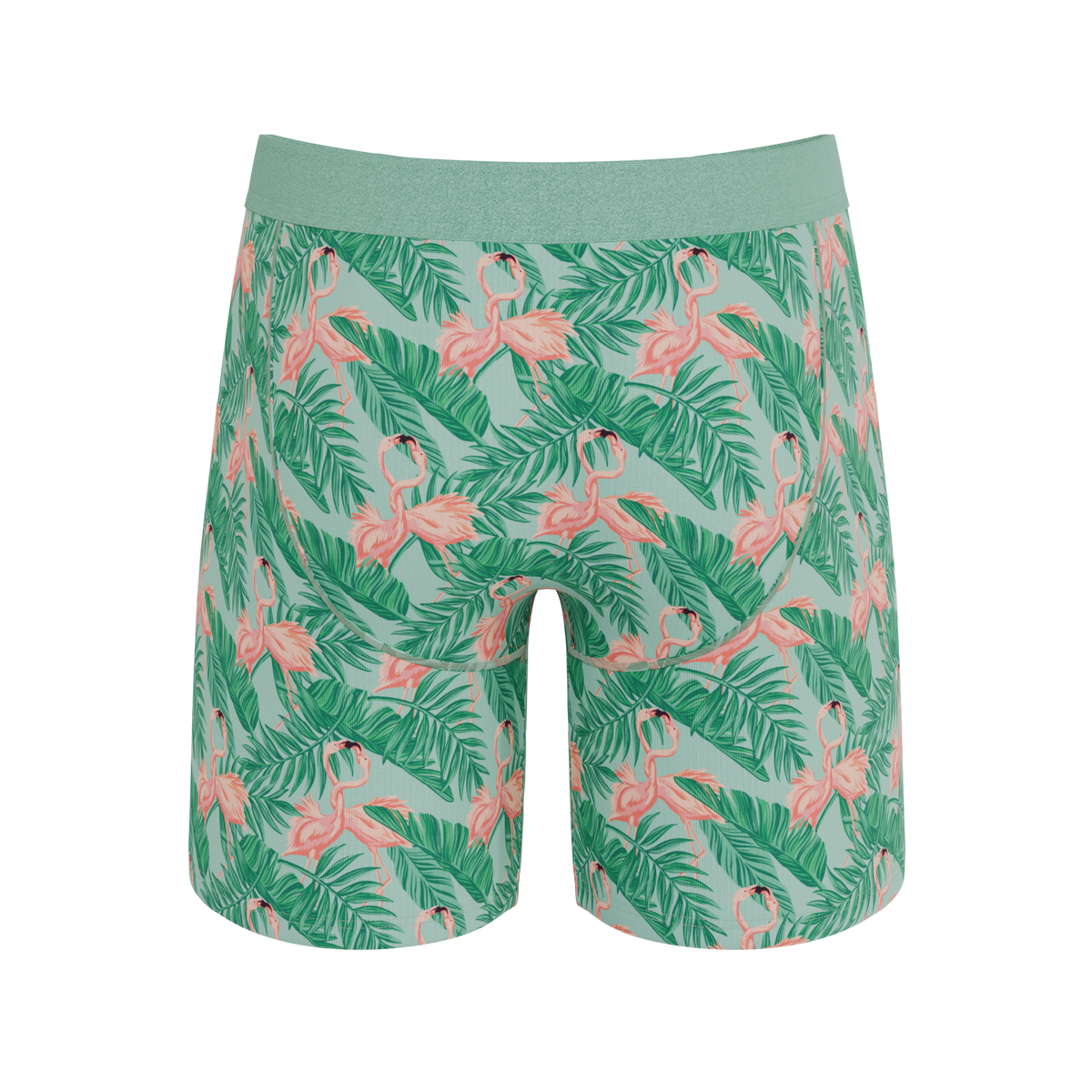 The Flamboyance | Flamingo Ball Hammock® Boxer - Long Leg - Shinesty