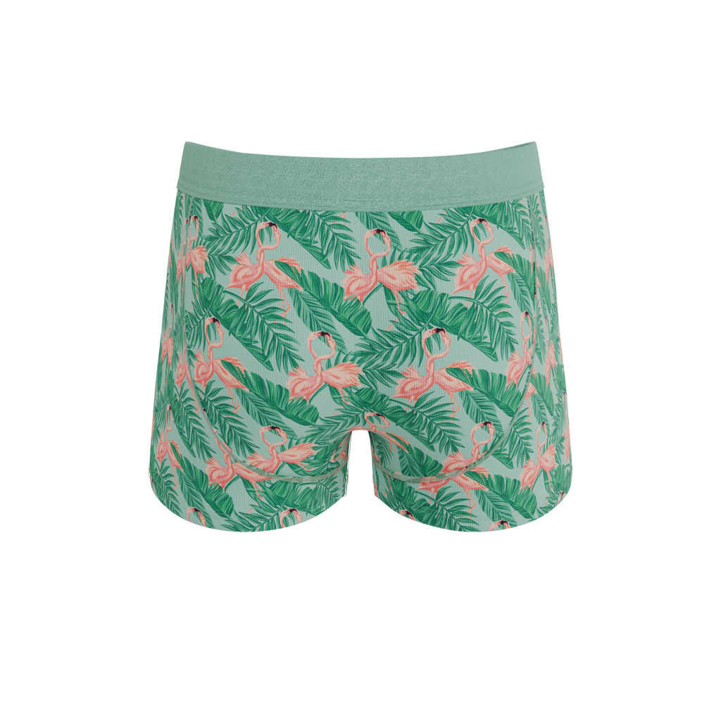 The Flamboyance | Flamingo Ball Hammock® Pouch Trunks Underwear - Shinesty