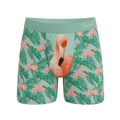 The Flamboyance | Flamingo Ball Hammock® Magnum Big Pouch Underwear - Shinesty
