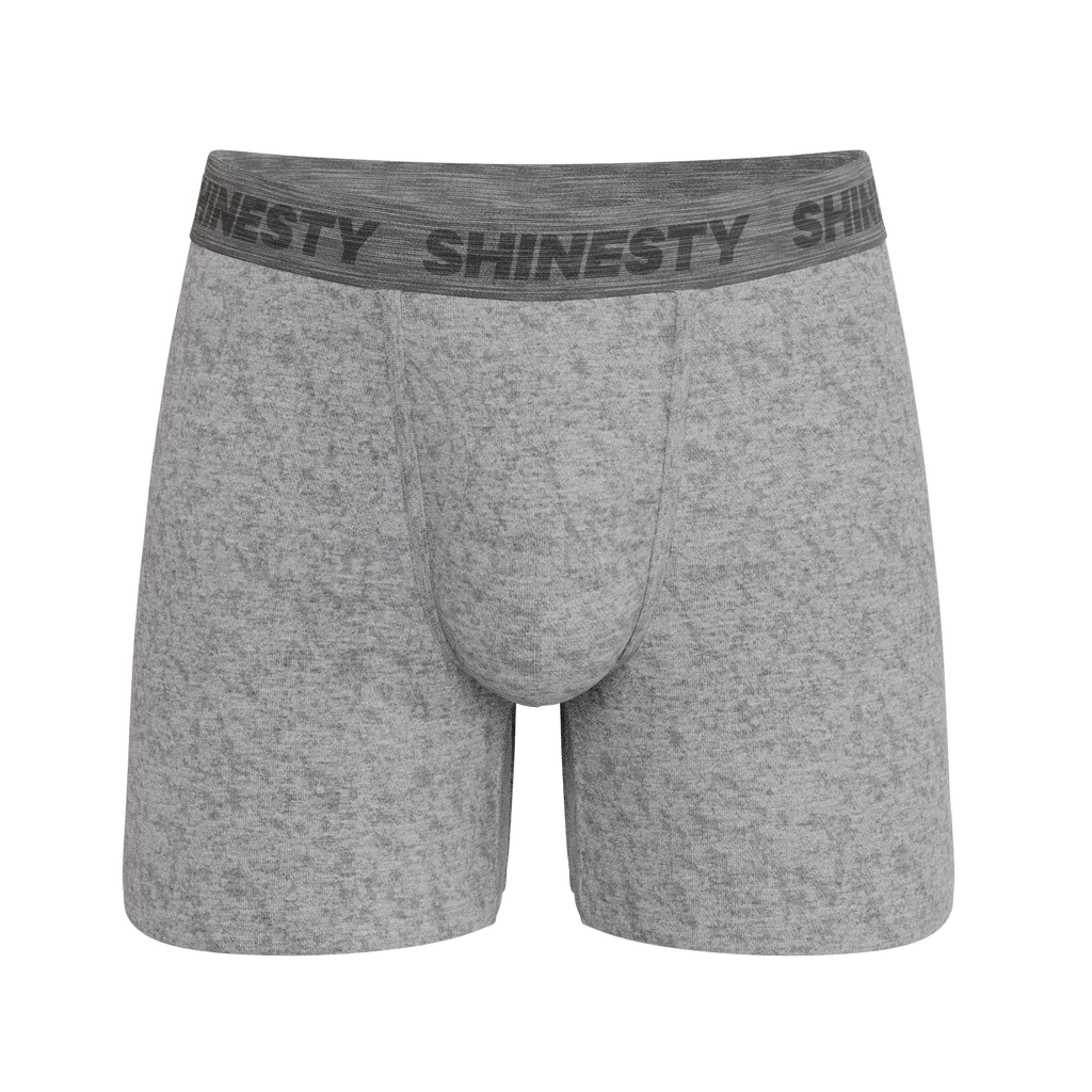 The Flintstone | Heather Grey and Black Ball Hammock® Magnum Big Pouch Underwear - Shinesty