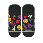 The Flirt | Emoji Heel Hammock™ Ankle Socks - Shinesty