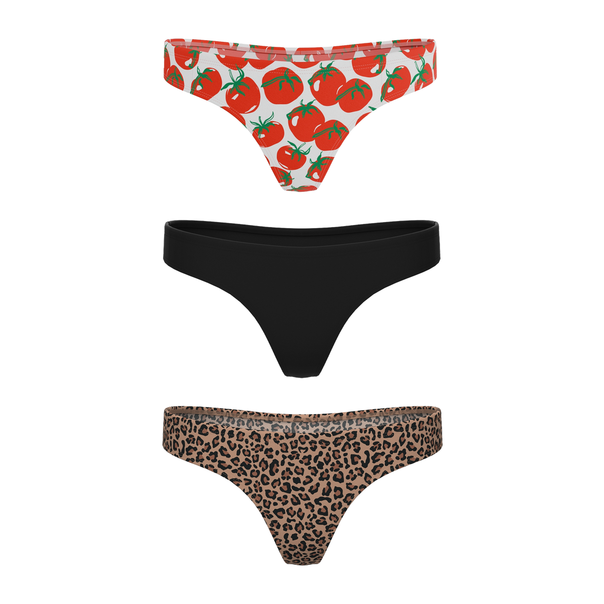 The For the Girls | MicroModal Thong 3 Pack - Shinesty