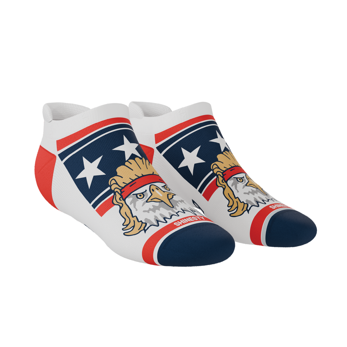 The Free Bird | USA Eagle Heel Hammock™ Ankle Socks - Shinesty