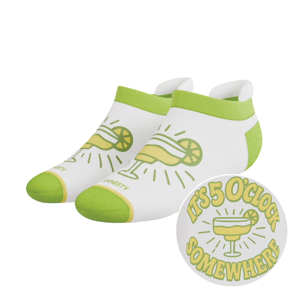 The Frozen Concoction | Shinesty x Margaritaville® Heel Hammock™ Ankle Socks - Shinesty