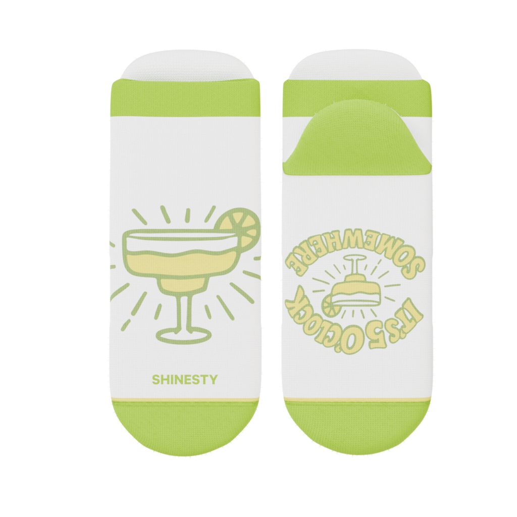 The Frozen Concoction | Shinesty x Margaritaville® Heel Hammock™ Ankle Socks - Shinesty