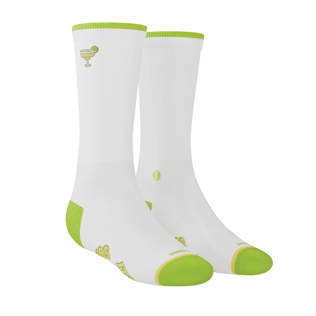 The Frozen Concoction | Shinesty x Margaritaville® Heel Hammock™ Crew Socks - Shinesty