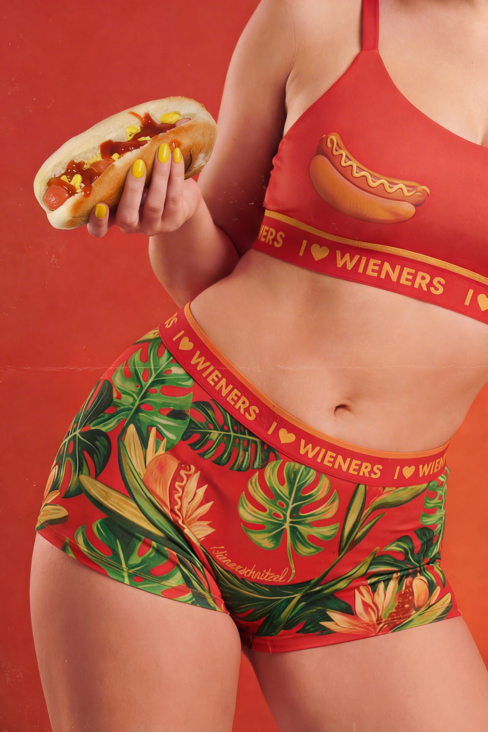 The Red Hot Dog | Shinesty x Wienerschnitzel Bralette - Shinesty