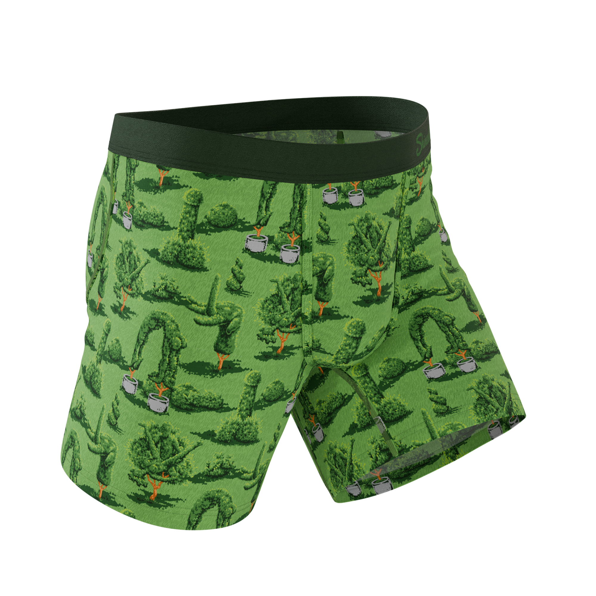 The Full Bush Bush Club | Naughty Landscaping Ball Hammock® Pouch Underwear - Shinesty