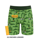 The Full Bush Bush Club | Naughty Landscaping Ball Hammock® Boxer - Long Leg - Shinesty
