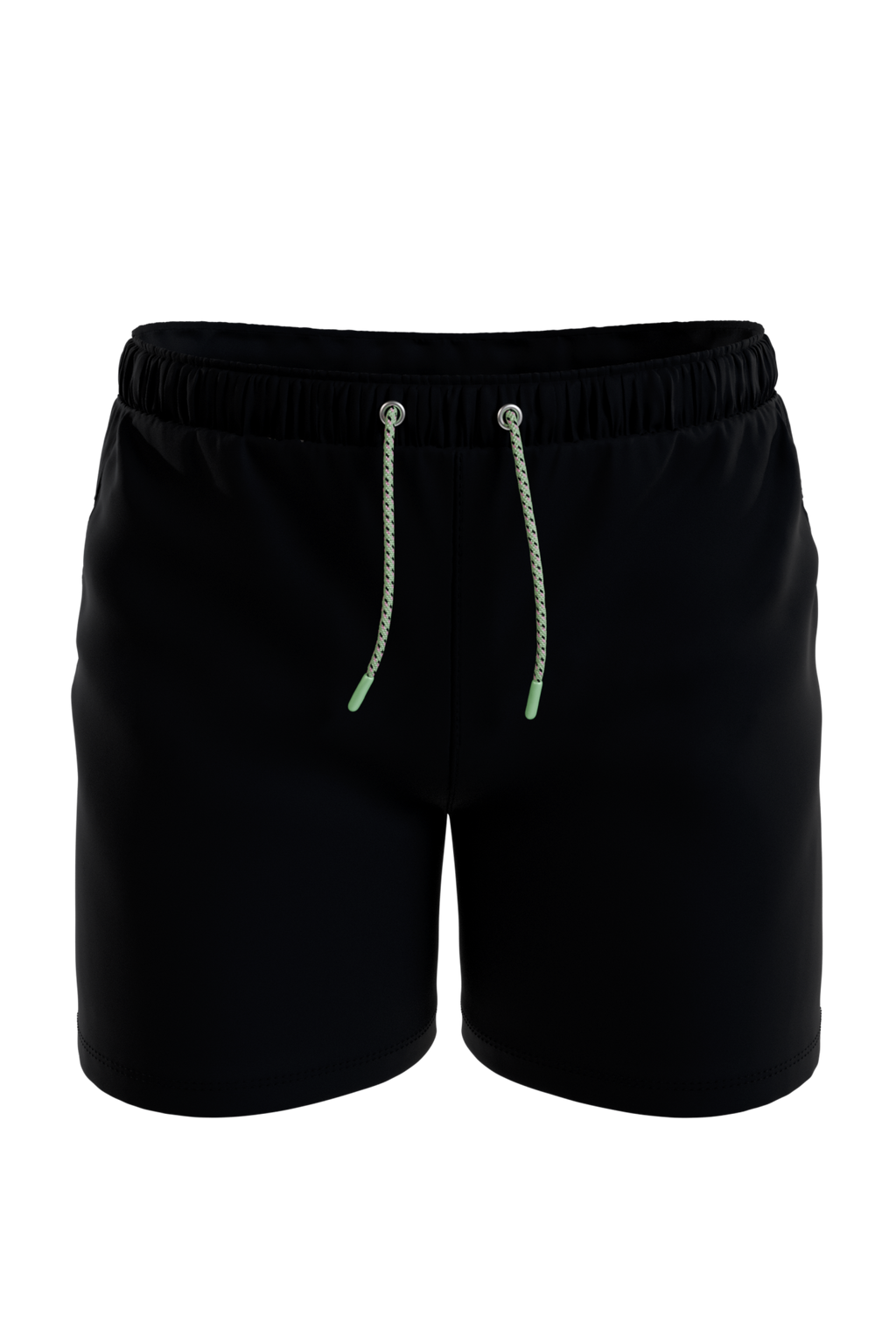 The Funky Fresh | Black and Neon Tribal Ball Hammock® Pouch 5" Swim Trunks - Shinesty