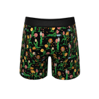 The Garden Of Breedin | Flower Print Ball Hammock® Pouch Underwear With Fly - Shinesty