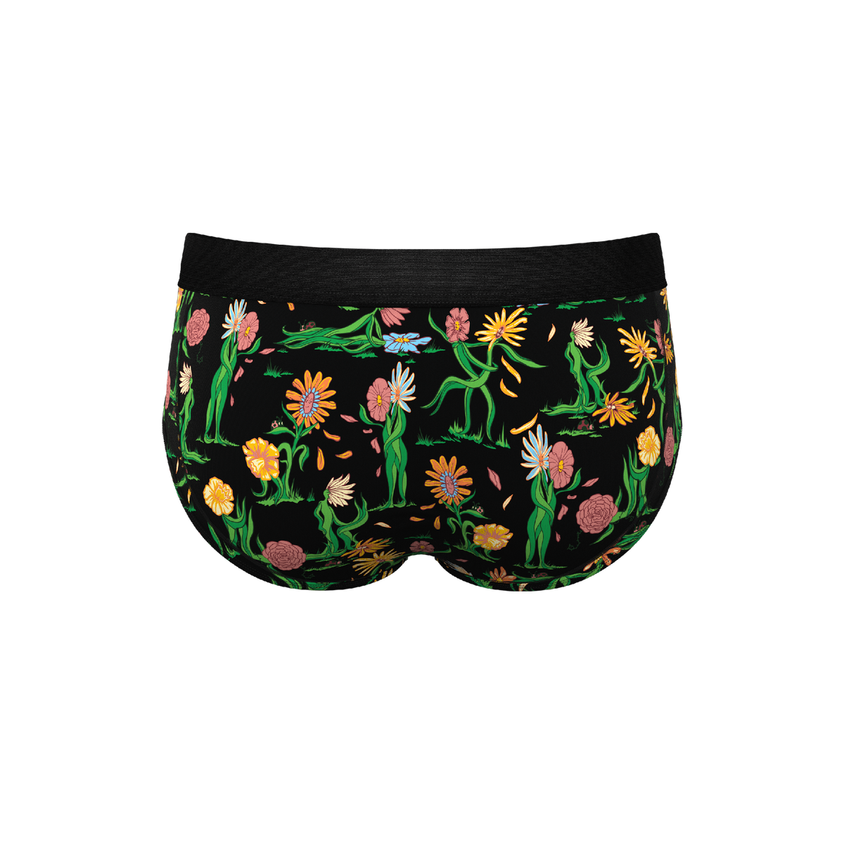 The Garden of Breedin | Flower Print Ball Hammock® Pouch Underwear Briefs - Shinesty