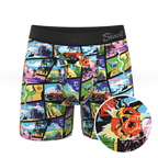 The Gas Pedal | Pop Art Ball Hammock® Pouch Underwear With Fly - Shinesty