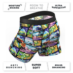 The Gas Pedal | Pop Art Ball Hammock® Pouch Underwear With Fly - Shinesty