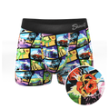 The Gas Pedal | Pop Art Ball Hammock® Pouch Trunks Underwear - Shinesty