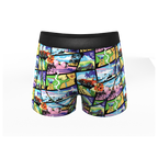 The Gas Pedal | Pop Art Ball Hammock® Pouch Trunks Underwear - Shinesty