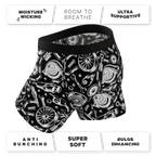 The Gear Head | Stick Shift Ball Hammock® Pouch Underwear With Fly - Shinesty