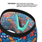 The Get Lei'd | Naughty Tropical Ball Hammock® Pouch Underwear With Fly - Shinesty