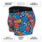 The Get Lei'd | Naughty Tropical Ball Hammock® Pouch Trunks Underwear - Shinesty
