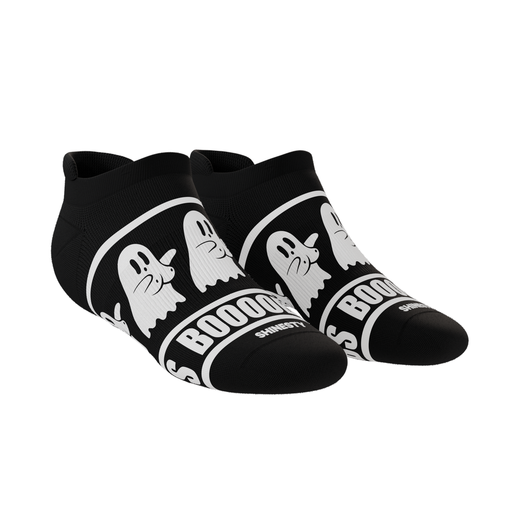 The Ghoul Next Door | Busty Ghost Heel Hammock™ Ankle Socks - Shinesty