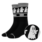 The Ghoul Next Door | Busty Ghost Heel Hammock™ Crew Socks - Shinesty