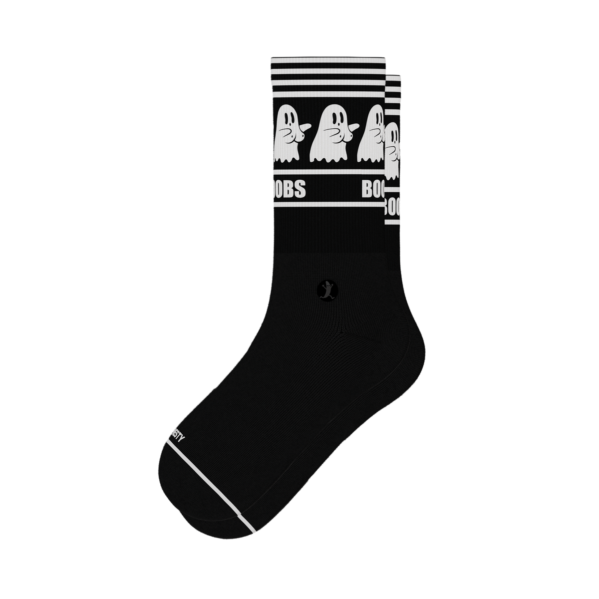 The Ghoul Next Door | Busty Ghost Heel Hammock™ Crew Socks - Shinesty