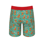 The Ginger Rail | Gingerbread Ball Hammock® Boxer - Long Leg - Shinesty