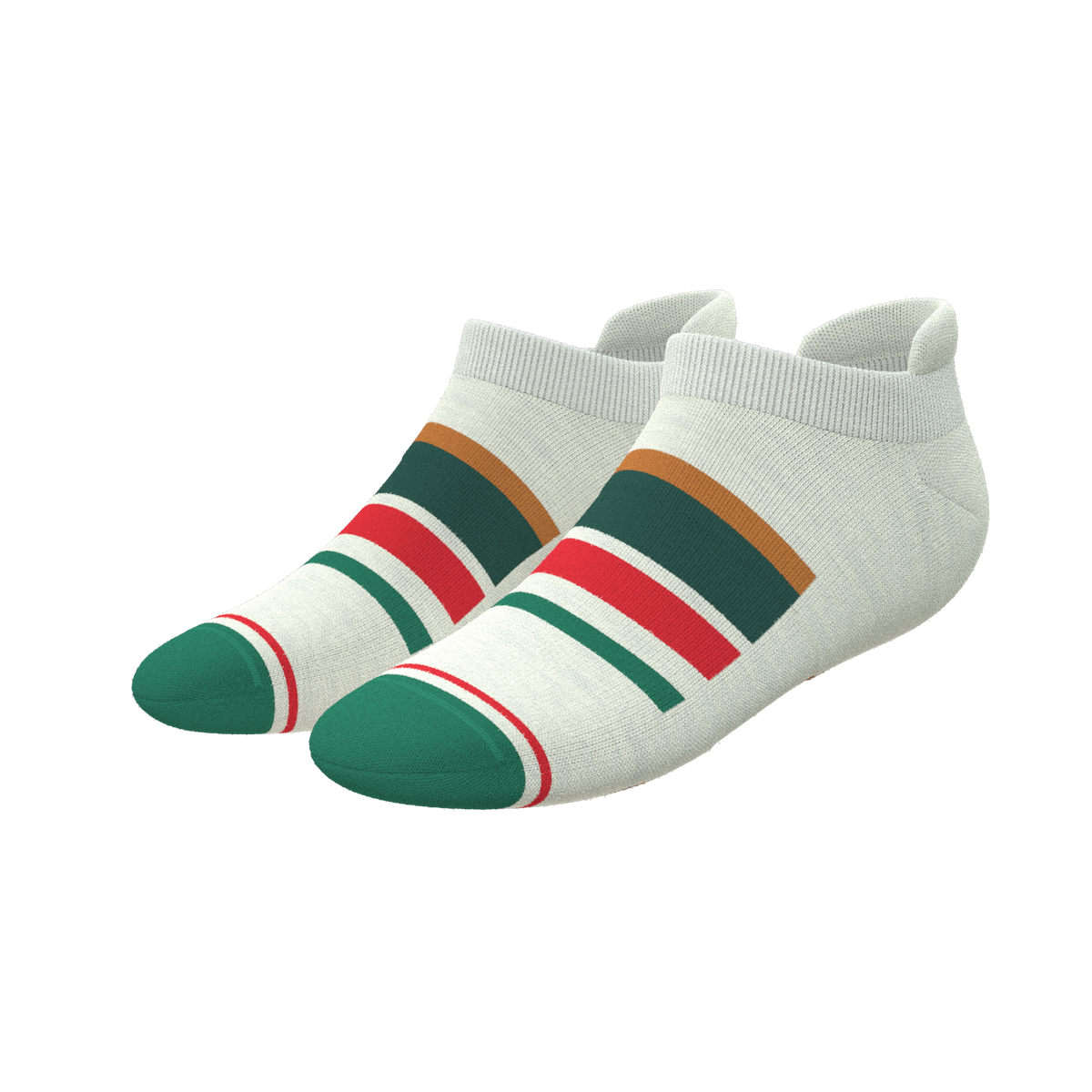 The Ginger Rail | Gingerbread Heel Hammock™ Ankle Socks - Shinesty