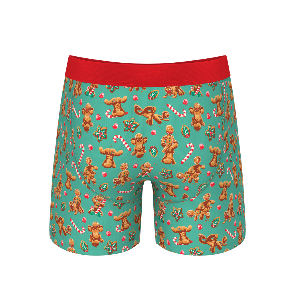 The Ginger Rail | Gingerbread Ball Hammock® Pouch Underwear - Shinesty