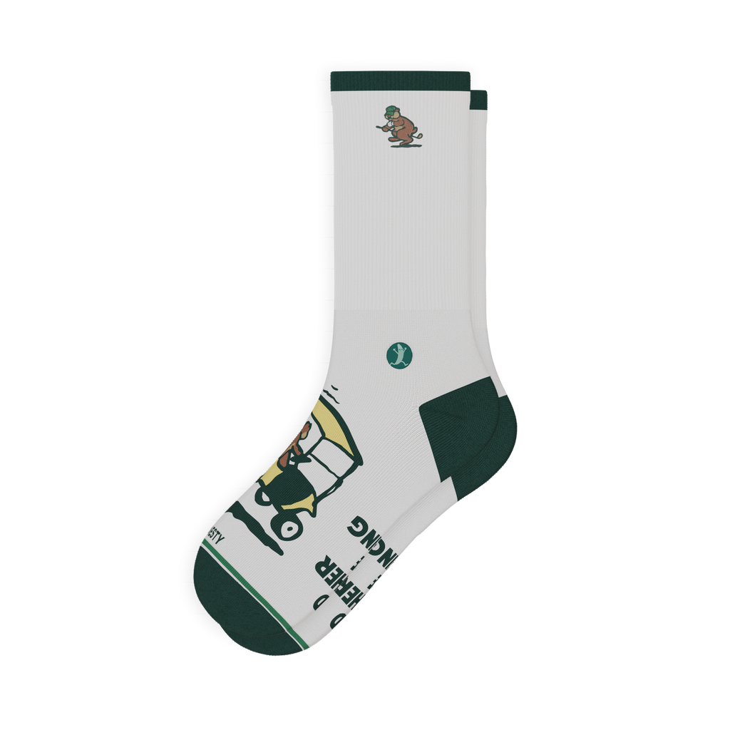 The Golpher | Golf Gopher Heel Hammock™ Crew Socks - Shinesty