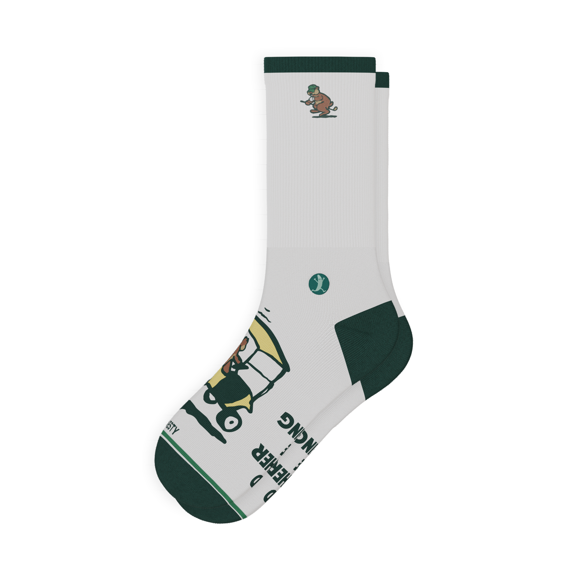 The Golpher | Golf Gopher Heel Hammock™ Crew Socks - Shinesty