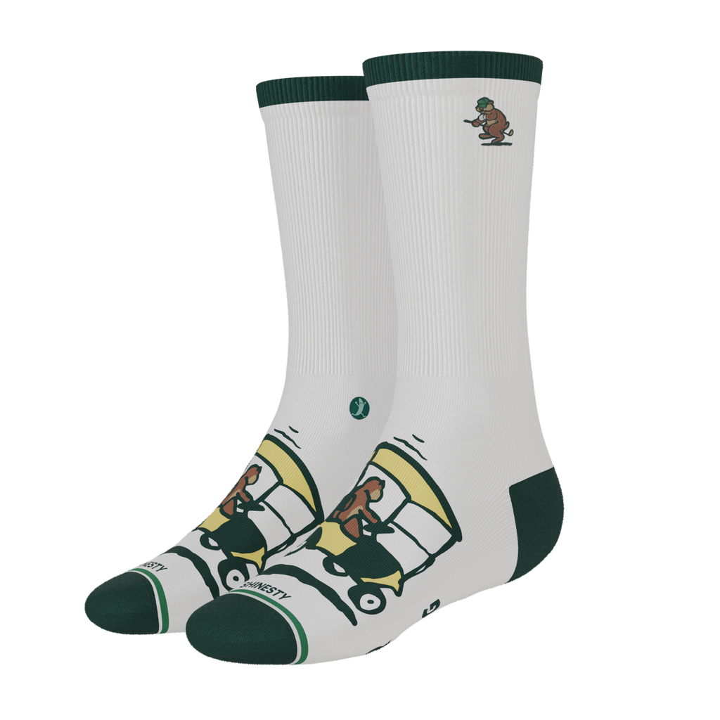 The Golpher | Golf Gopher Heel Hammock™ Crew Socks - Shinesty