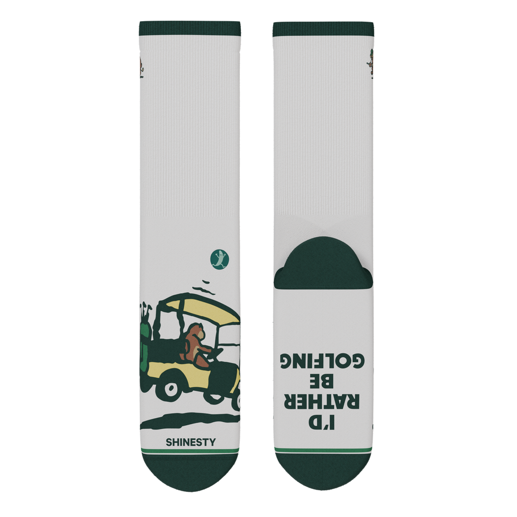 The Golpher | Golf Gopher Heel Hammock™ Crew Socks - Shinesty