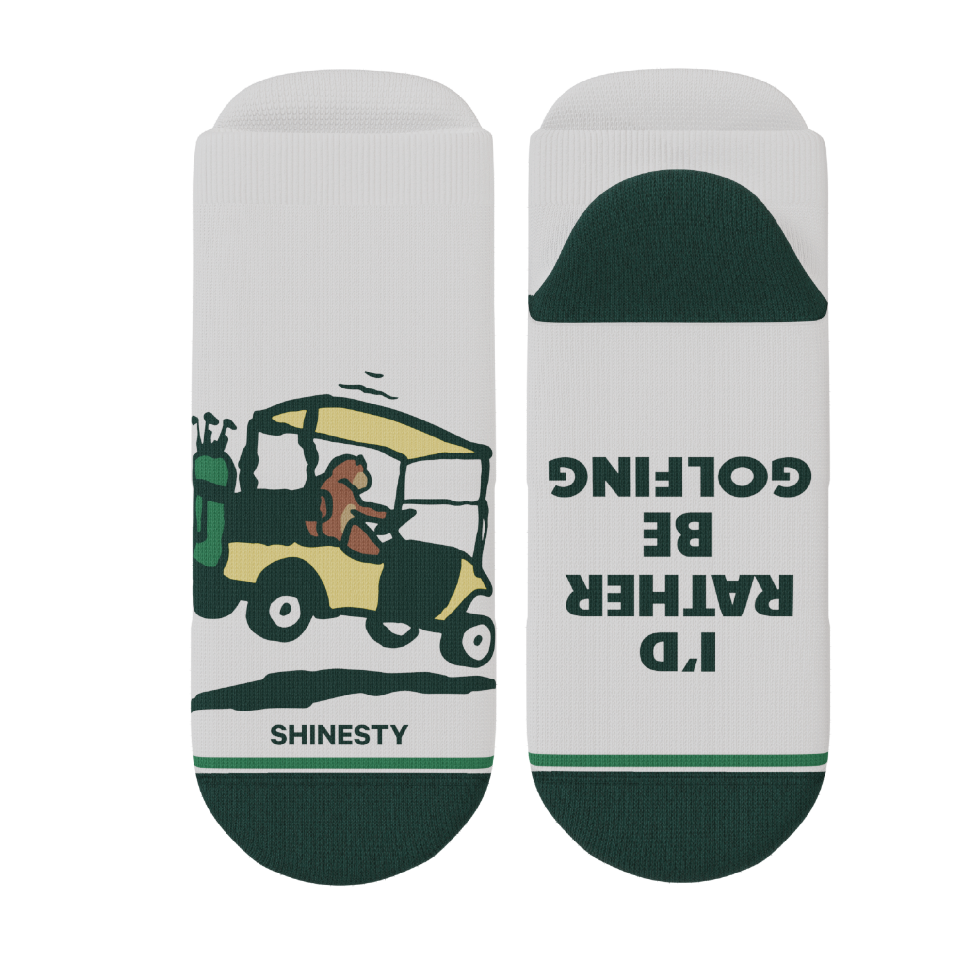 The Golpher | Golf Gopher Heel Hammock™ Ankle Socks - Shinesty