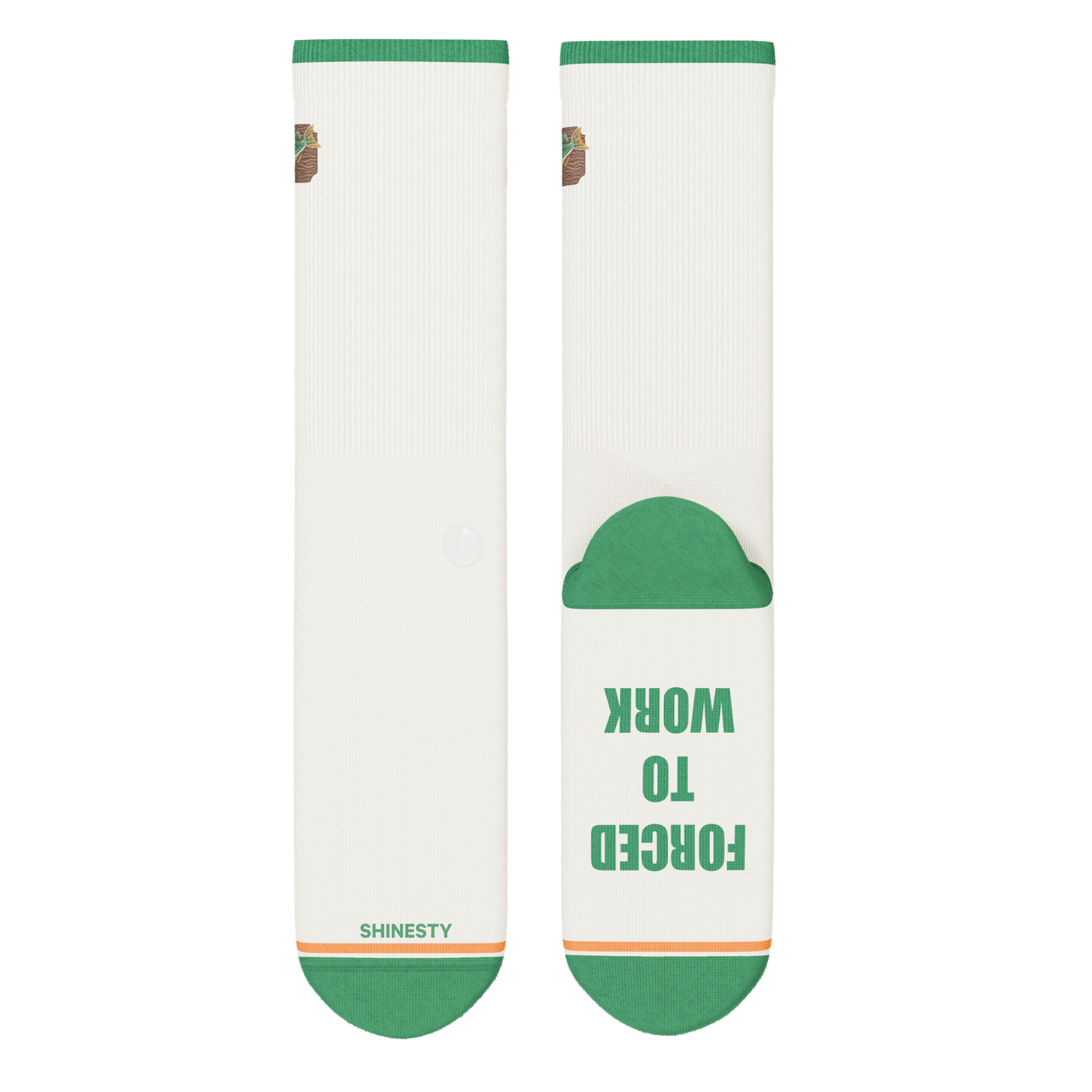 The Gone Fishing | Fishing Heel Hammock™ Crew Socks - Shinesty