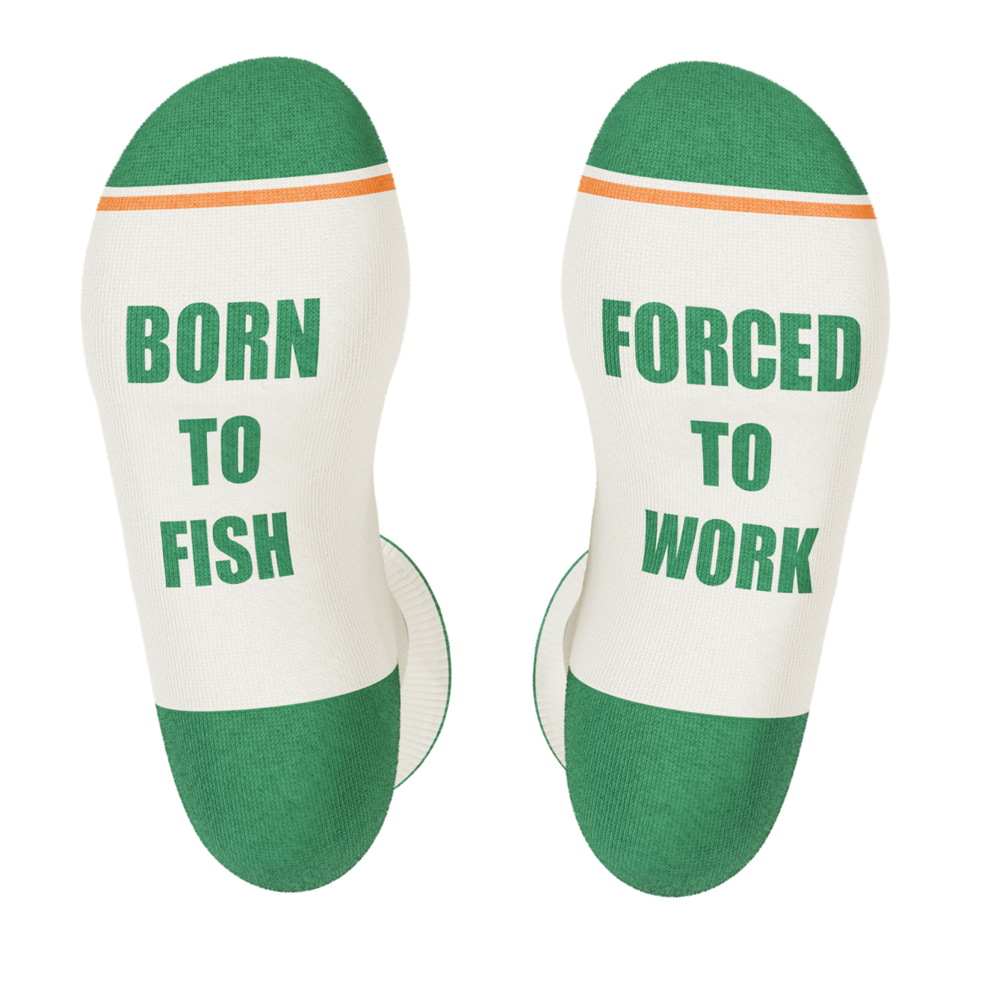 The Gone Fishing | Fishing Heel Hammock™ Crew Socks - Shinesty