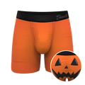 The Good Gourd | Jack O Lantern Ball Hammock® Pouch Underwear With Fly - Shinesty