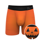 The Good Gourd | Jack O Lantern Ball Hammock® Pouch Underwear With Fly - Shinesty